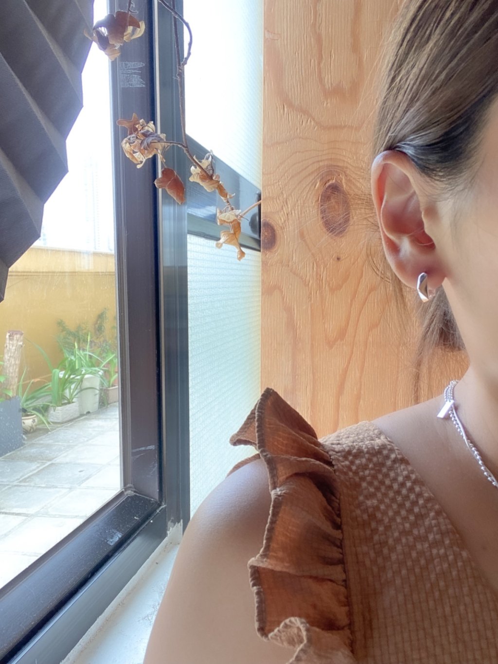 E1352 Square Cut Earrings