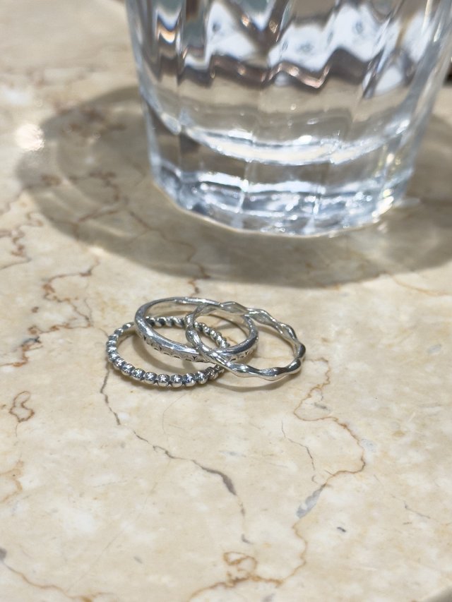 R1607/R1608/R1609 Three Baby Rings