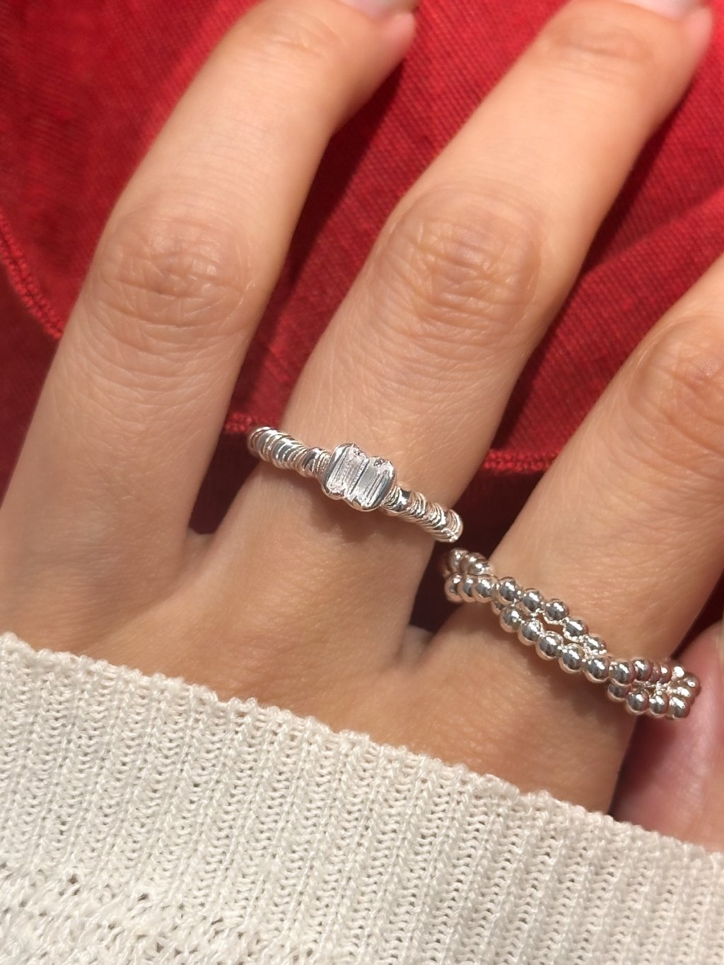 R1622 Zircon Horn Ring