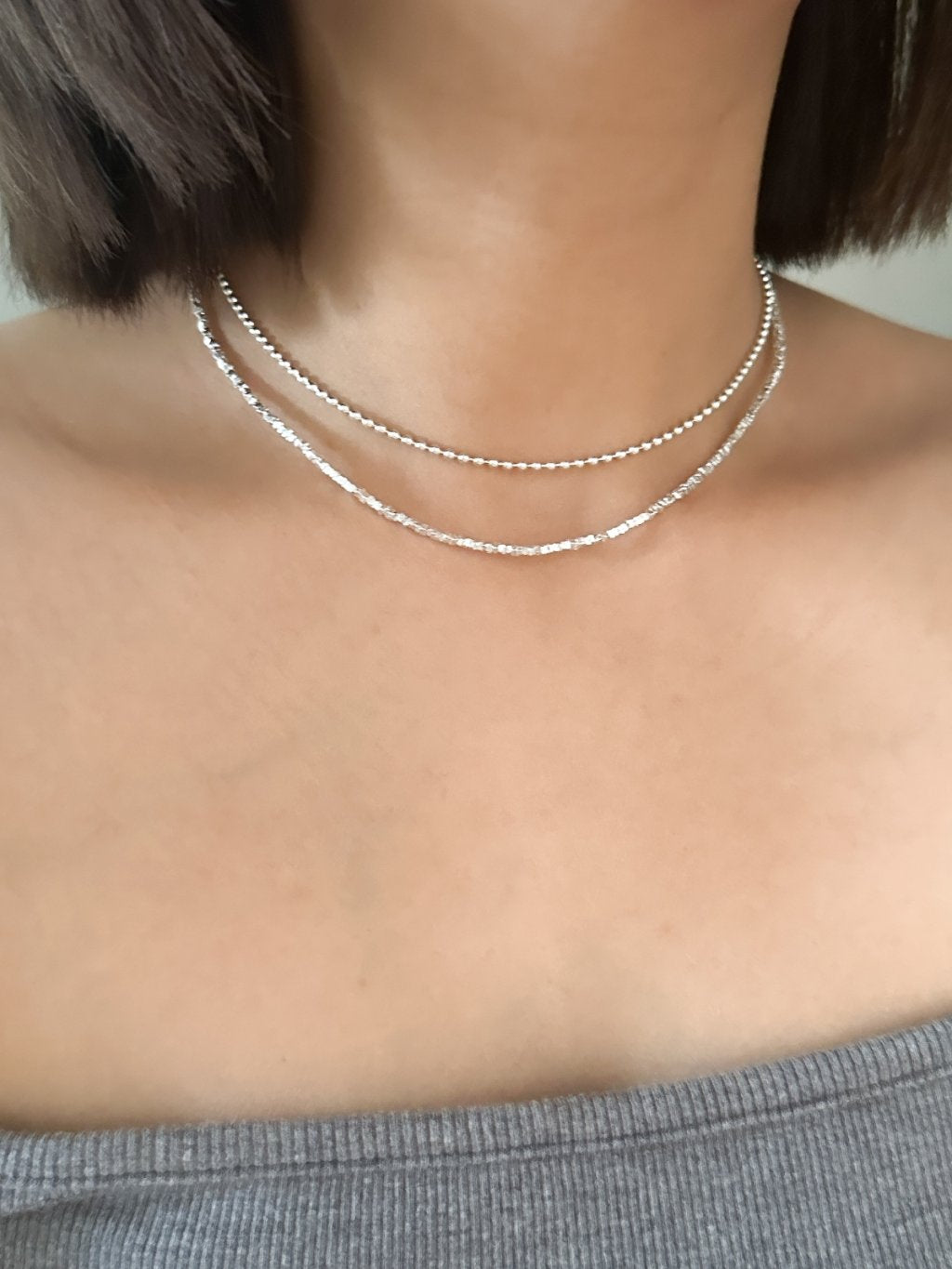 N1283/N1284 Beaded Necklace