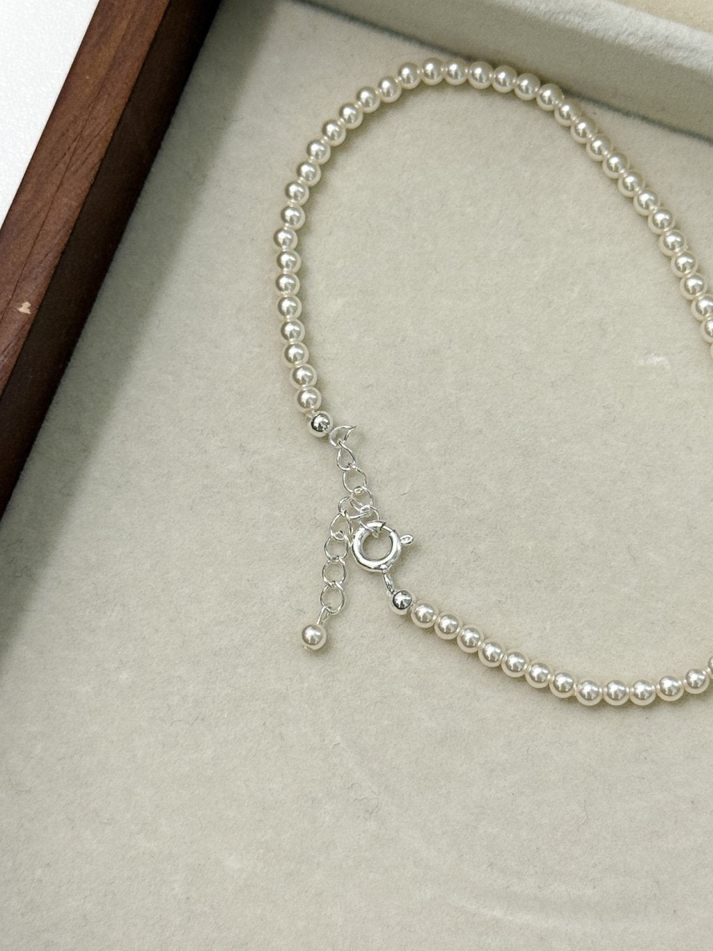 N1299 Faux Pearl Bead Necklace