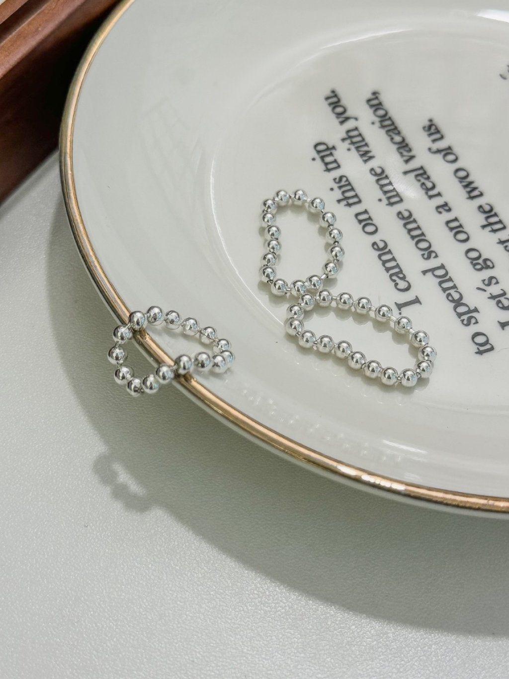 R1669 Bead Chain Ring