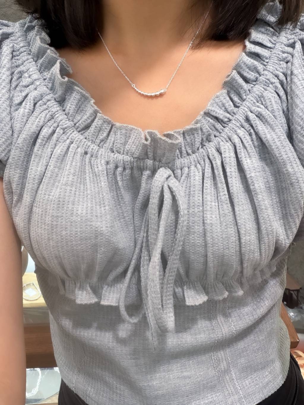 N1351 Smiley Bead Necklace