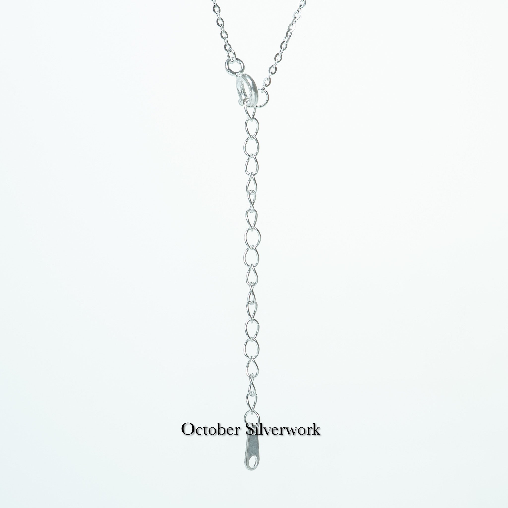 N1367 Cylinder Zircon Star Asymmetrical Necklace