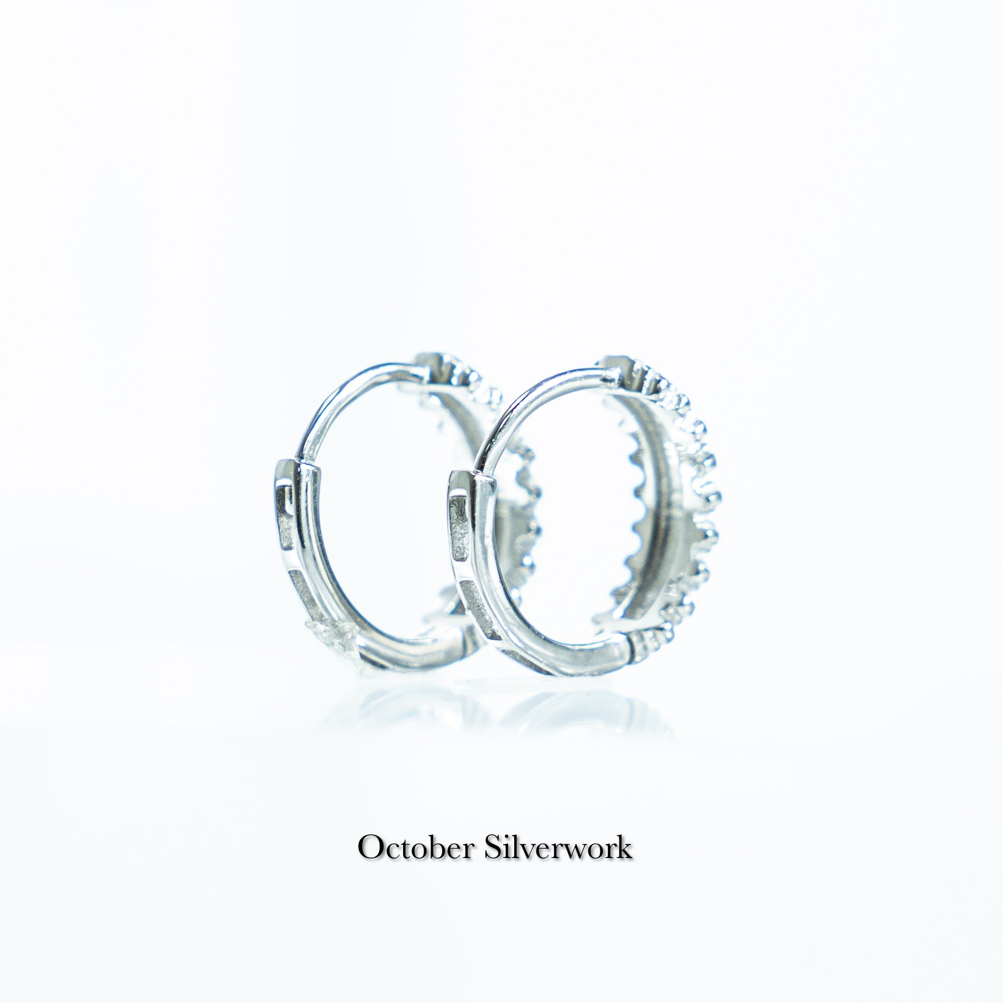 E1505 Rhombus Cut Lace Earrings