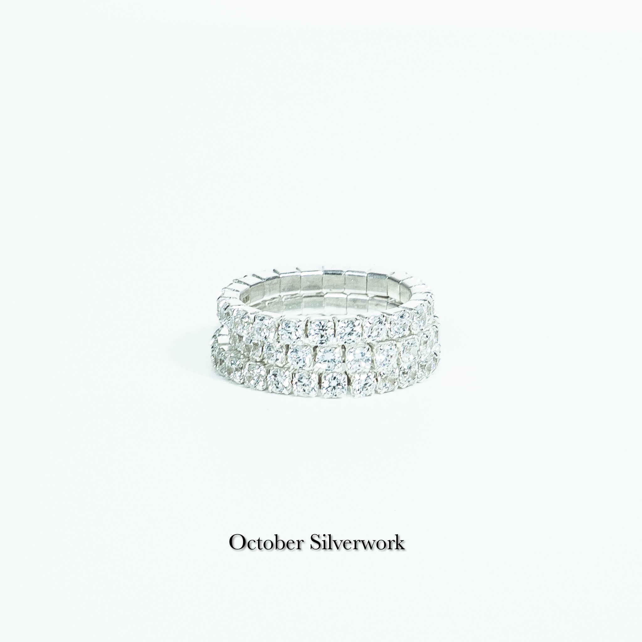 R1796 Zircon Elastic Ring